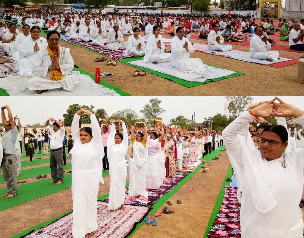 Chhatarpur International Yoga day 2018